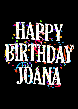 Happy Birthday Joana