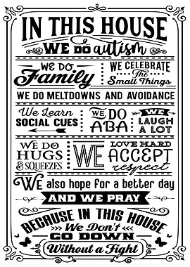 In This House White Black