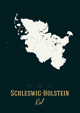 Schleswig Holstein Map