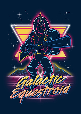 Retro Galactic Equestroid