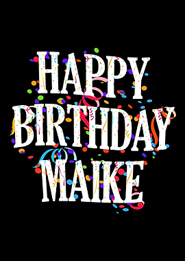 Happy Birthday Maike