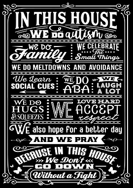 In This House Black White