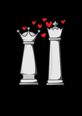 King Queen Chess Valentine