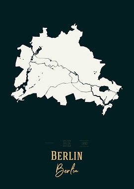 Berlin Map Bundesland City
