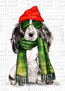 Cocker Spaniel Christmas D