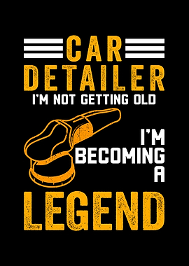 Old Car Detailer Legend