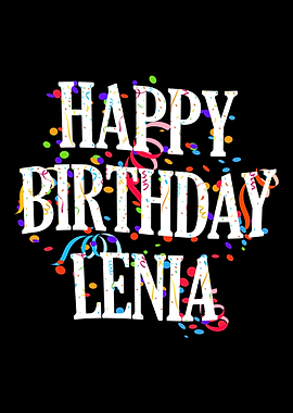 Happy Birthday Lenia