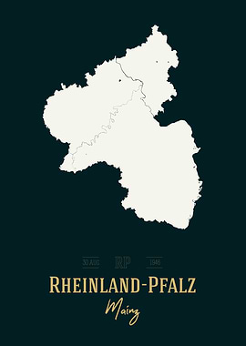 Rheinland Pfalz Map