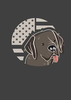 USA Flag Labrador Owner