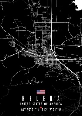 HELENA MAP USA