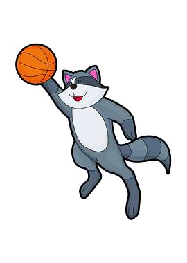 Racoon Basketball Sports
