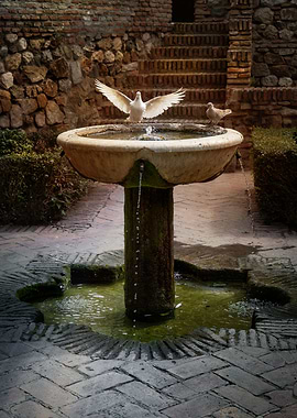 Fountain in the Alcazaba