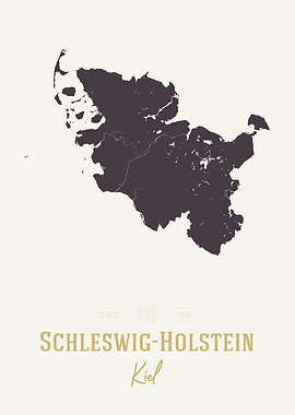 Schleswig Holstein Map
