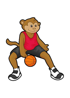 Monkey Basketball Sports