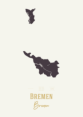 Bremen Map Germany