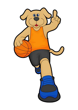 Dog Basketball Sports