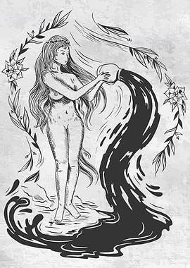 Aquarius Dark Art