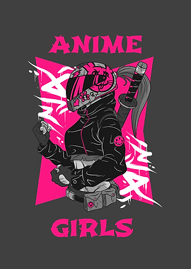 Anime Girl With Sword