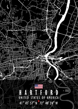 HARTFORD MAP USA