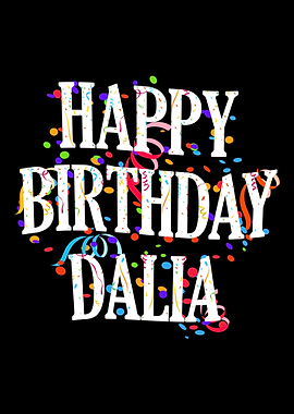 Happy Birthday Dalia