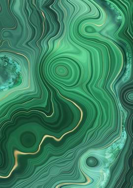 Strata Malachite Textur 08