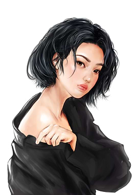 Girl Portrait Painting