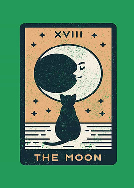 Tarot Lover the Moon