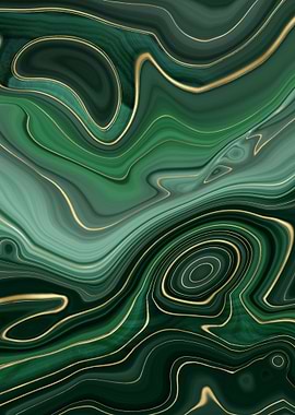 Strata Malachite Textur 06
