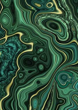 Strata Malachite Textur 09