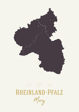 Rheinland Pfalz Map