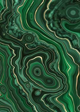 Strata Malachite Textur 10