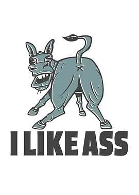 I like ass Funny Donkey