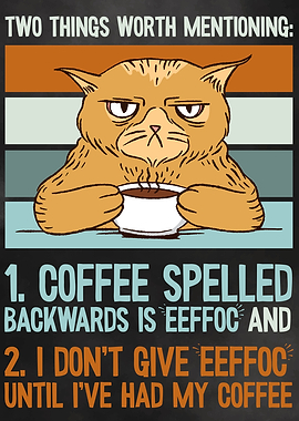 Coffee Spelled Backwards