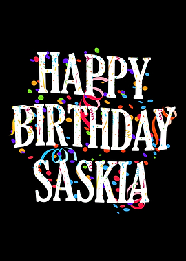 Happy Birthday Saskia