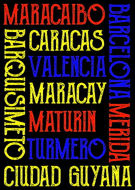 Venezuela City Names