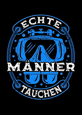 Taucher Geschenk Tauchen