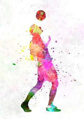 man soccer football player