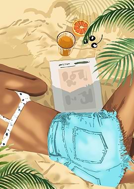 Keep Palm & Carry On Wall