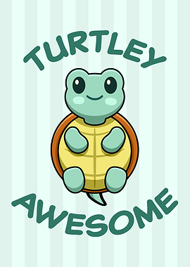 Kawaii Cute Turtle Pun