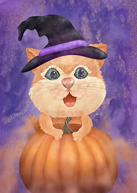 Cat Halloween Party