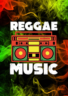 Reggae Music Boombox