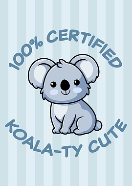 Kawaii Koala Bear Pun