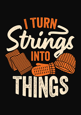 Knitter Knitting Design