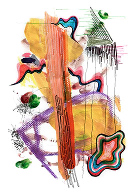 Abstract Watercolor 8