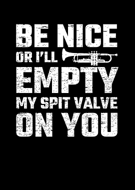 Spit Valve Trumpet Player