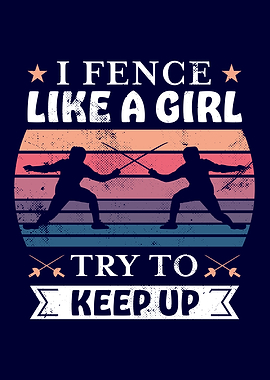 Funny Fencing Gift for Mom
