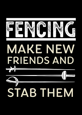 Funny Fencing fence Epee