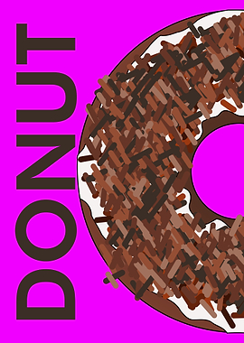 CHOCOLATE DONUT PINK