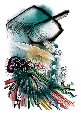 Abstract Watercolor 4