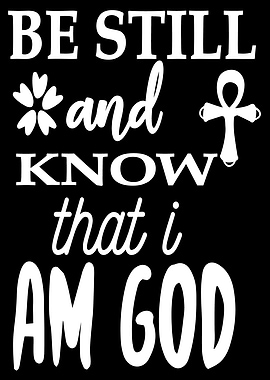 Be still and know that i